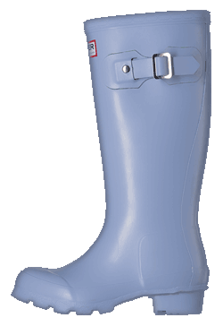 Childrens Original Hunter Wellies Pale Blue
