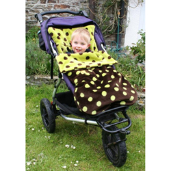 Big Dotty Fur Choc Lime