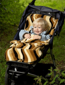 Caramel Swirly Fur Buggysnuggle