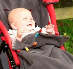 Charcoal Toggles Buggysnuggle