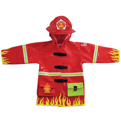 Kidorable Fireman Waterproof Coat