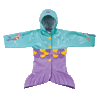Kidorable Mermaid Waterproof Coat