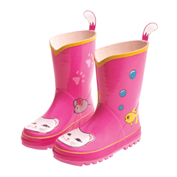 Kidorable Lucky Cat Wellington Boots
