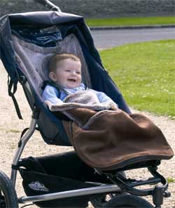 Nutmeg Faux Suede Buggysnuggle