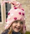 Pink Pom Pom Buggysnuggle Hat