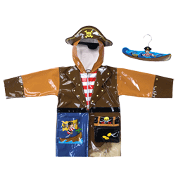 Kidorable Pirate Waterproof Coat