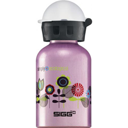 Sigg Water Bottle Flower Power 0.3L
